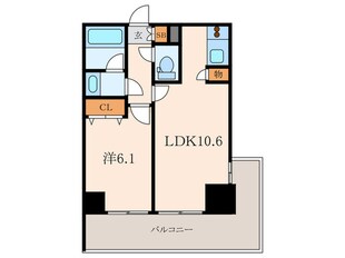 コンフォリア白金高輪の物件間取画像